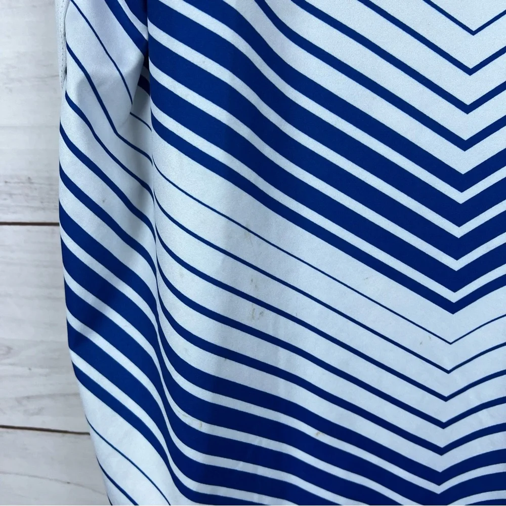 Nike Blue and White Men's Jersey - Picture 9 of 9